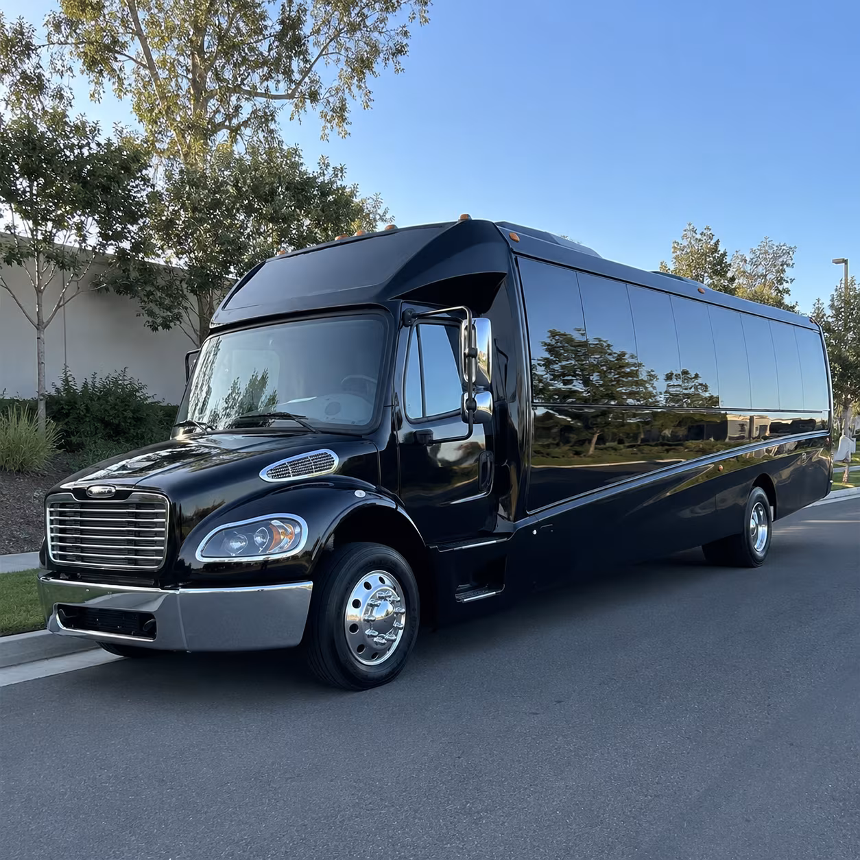 heading to a prom venue near foxborough or patriot place a bus makes the trip easy