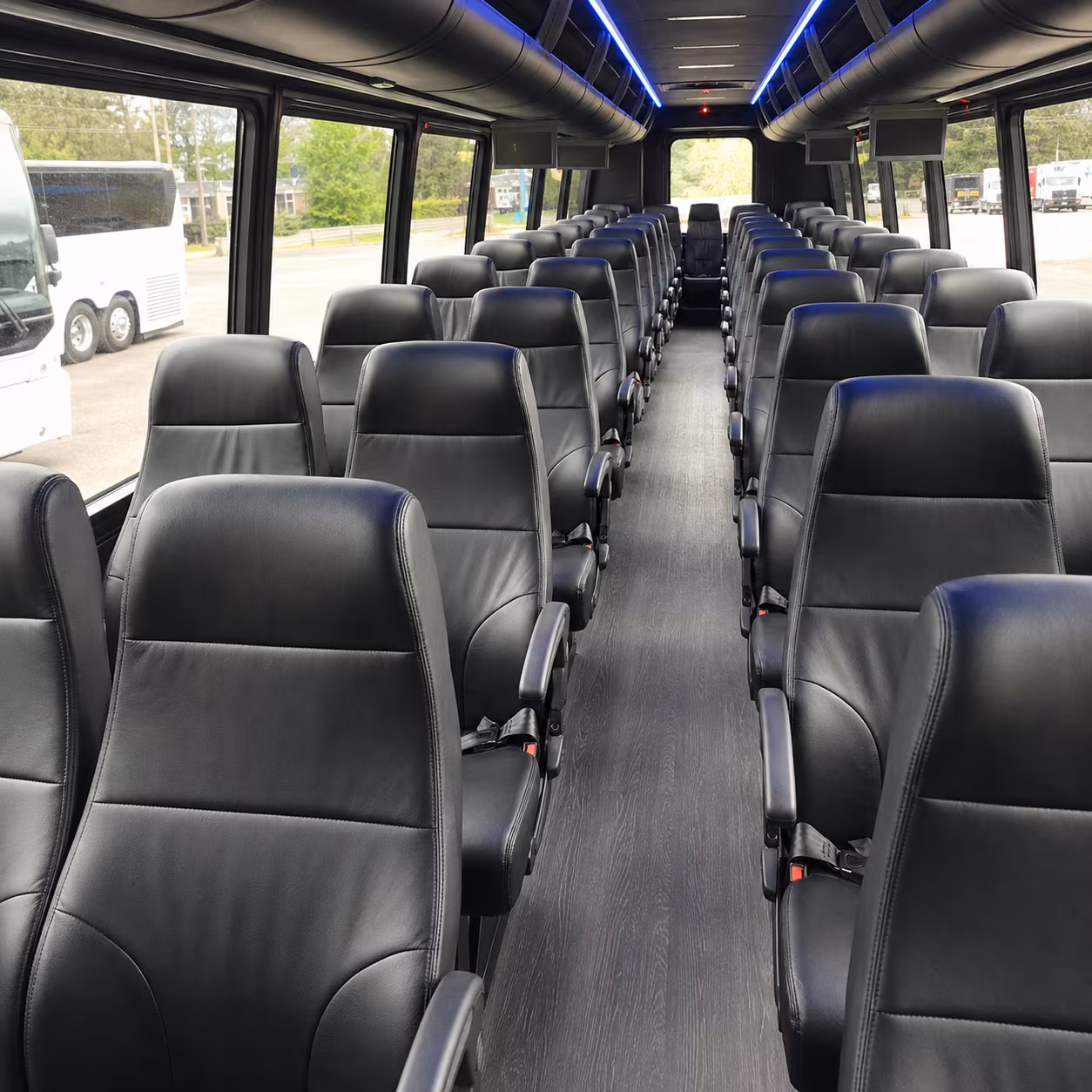 new bedford employee charter buses for small teams and large workforces