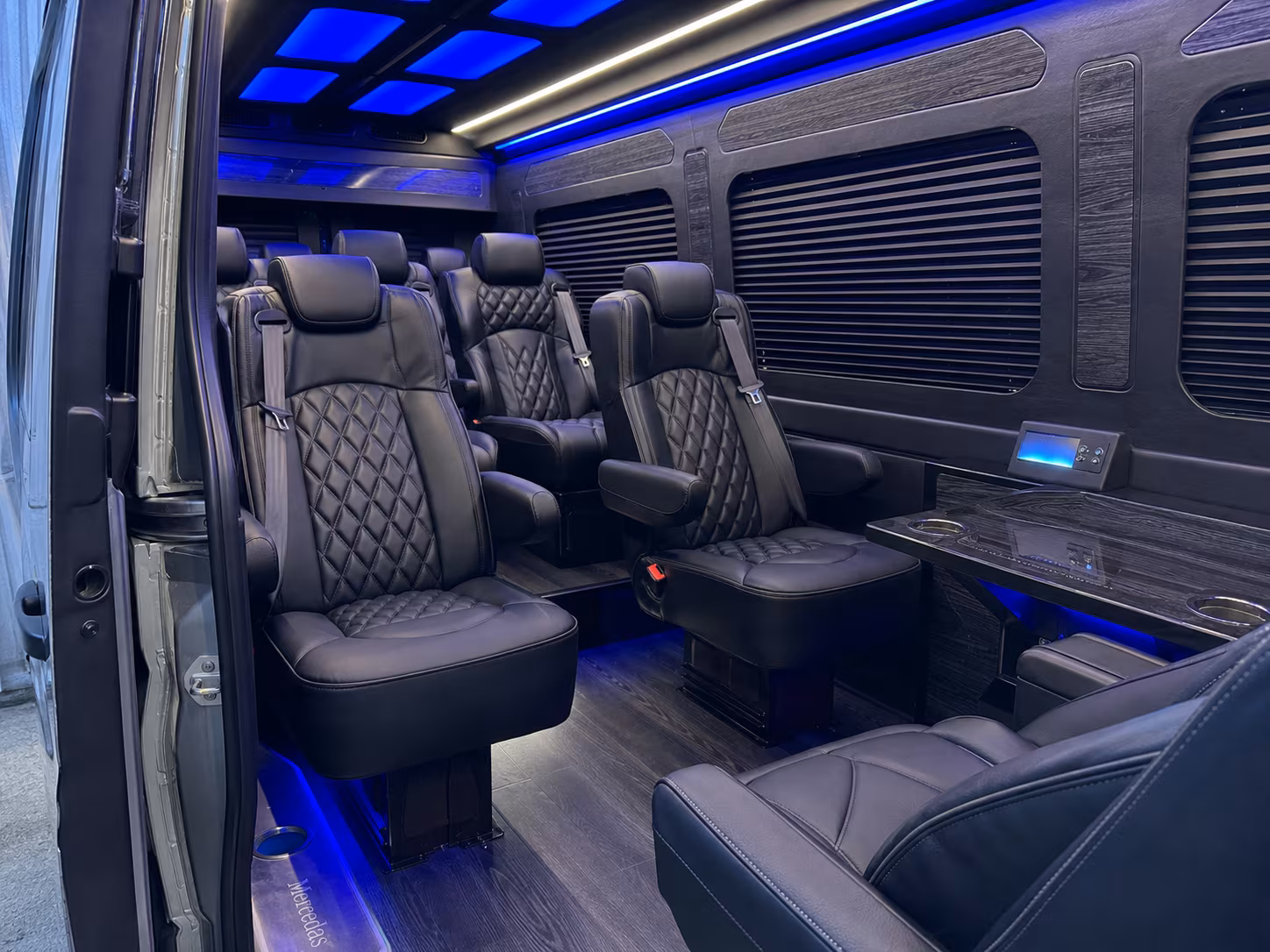 sprinter van transportation for groups and events across attleboro