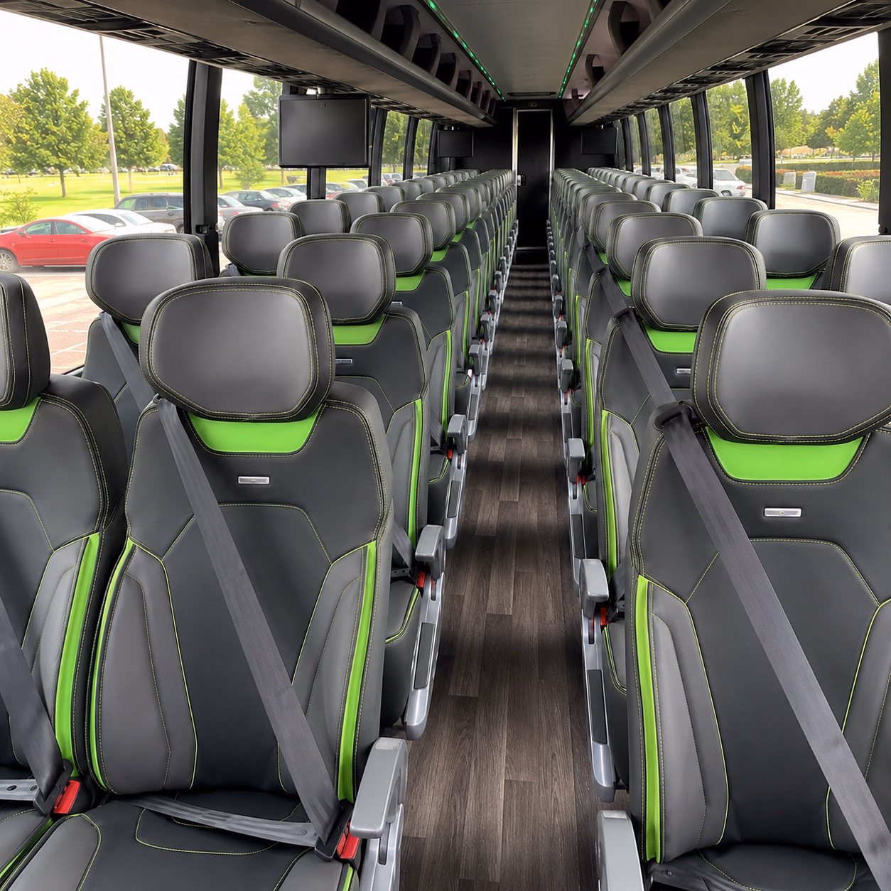 taunton comfortable employee shuttle bus rentals in taunton