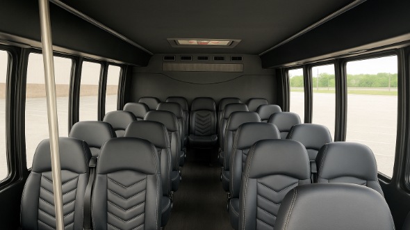 attleboro 30 passenger minibus inside