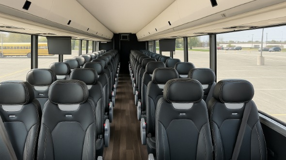 attleboro 35 passenger minibus inside